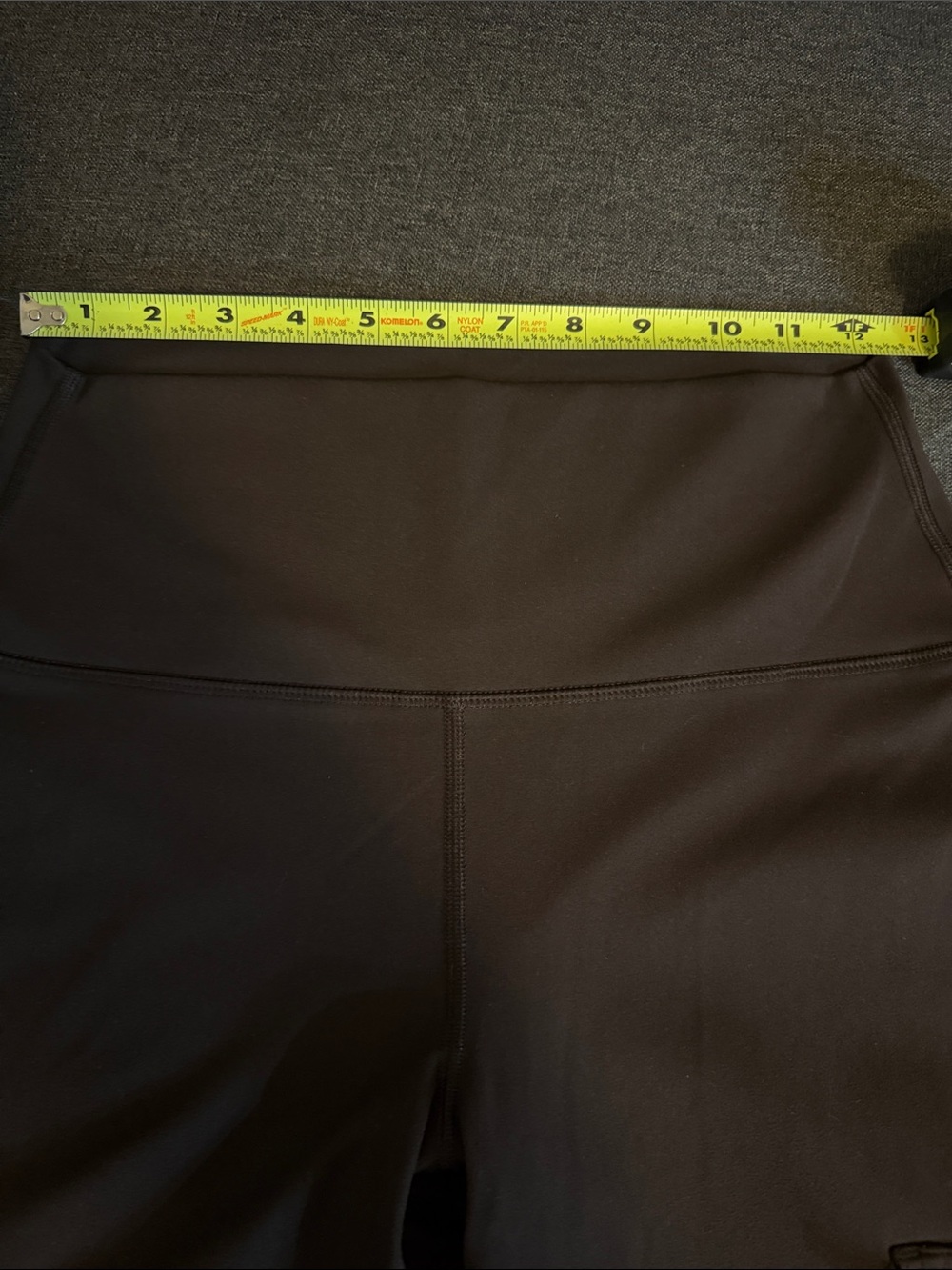Velocity Active Stretch Roxy Cargo Flare Pants Brown size Large - Picture 6 of 6